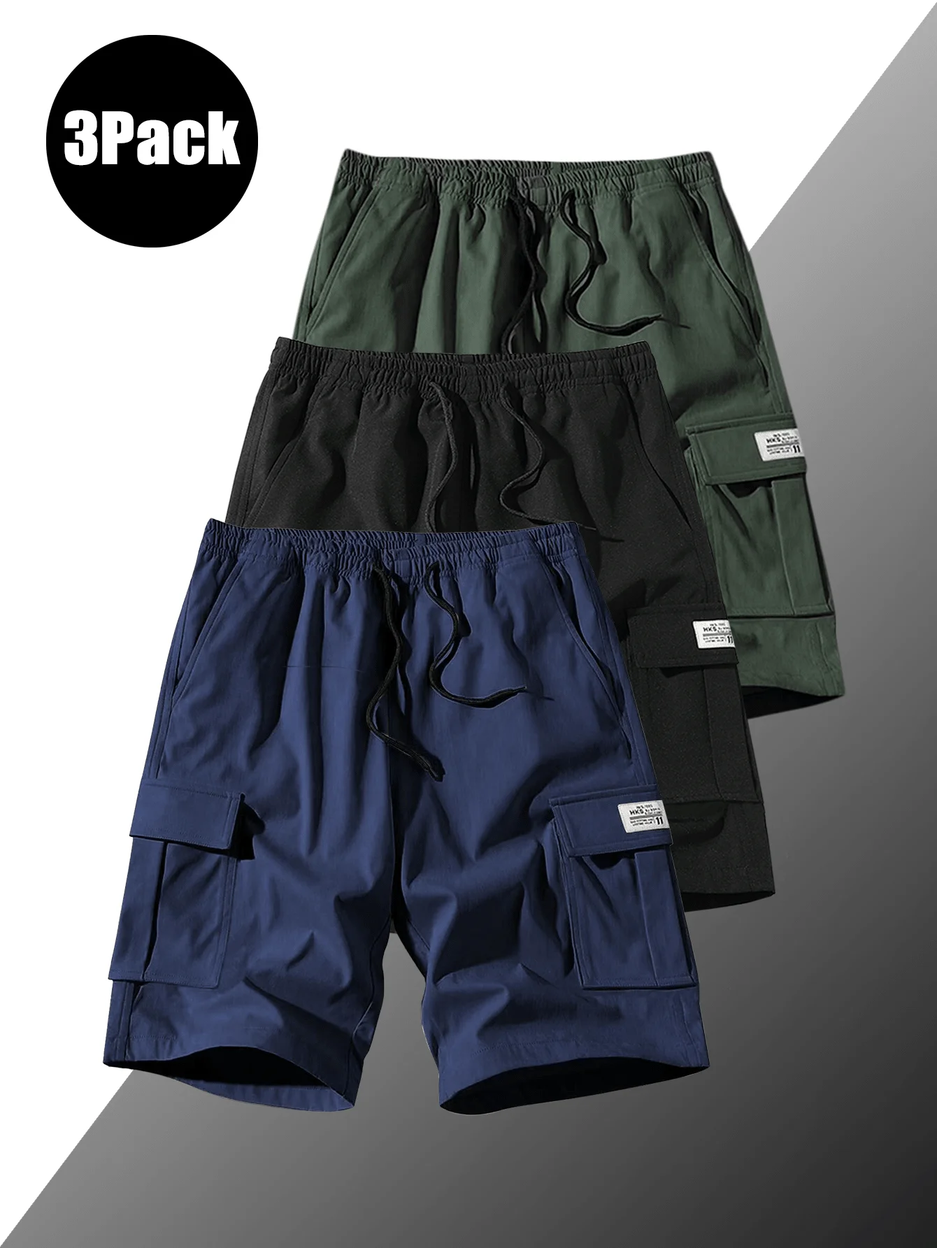 Mens 5 Inch Lightweight Cargo Shorts Drawstring Waist Breathable Summer Casual Outdoor Fitness
Mens 5 Inch Lightweight Cargo Shorts Drawstring Waist Breathable Summer Casual Outdoor Fitness