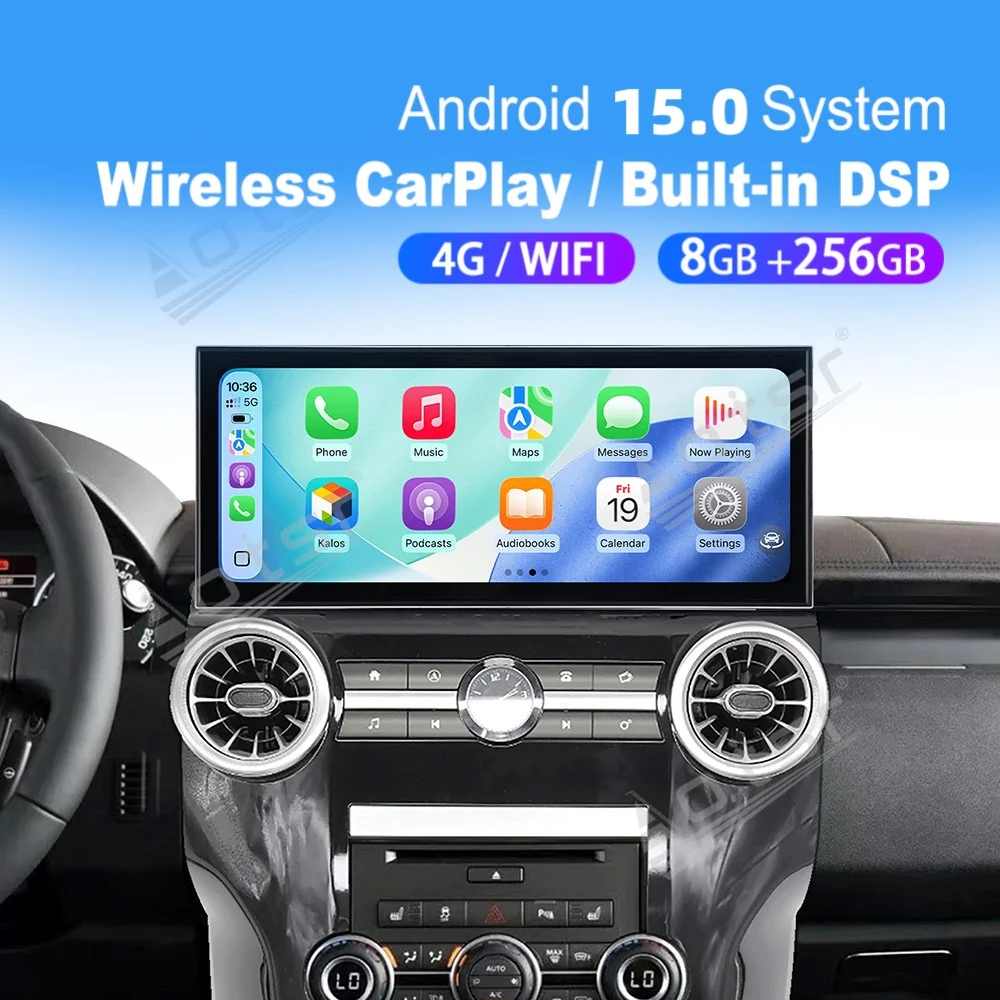 15,8-дюймовое автомобильное радио Android 15 Qualcomm Carplay для Land Rover Discovery 4 2012~2016, автомобильный мультимедийный плеер, GPS-головное устройство
15,8-дюймовое автомобильное радио Android 15 Qualcomm Carplay для Land Rover Discovery 4 2012~2016, автомобильный мультимедийный плеер, GPS-головное устройство