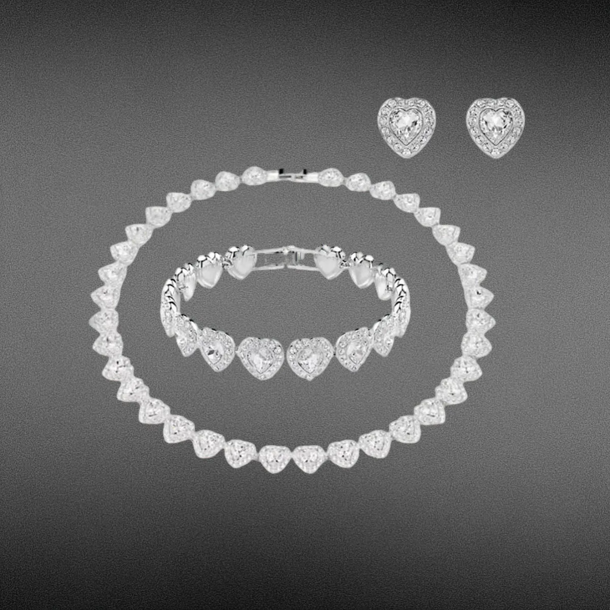 Комплект ювелирных украшений 2026: колье, серьги и браслет с цирконами в форме сердца. Модные украшения высокого качества, незаменимые для повседневной носки.
Комплект ювелирных украшений 2026: колье, серьги и браслет с цирконами в форме сердца. Модные украшения высокого качества, незаменимые для повседневной носки.