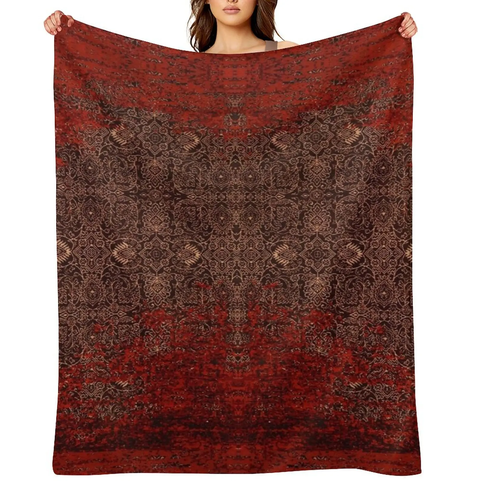 Red Vintage Oriental Traditional Moroccan Artwork Throw Blanket Single Flannel Bed Fashionable Blankets
Red Vintage Oriental Traditional Moroccan Artwork Throw Blanket Single Flannel Bed Fashionable Blankets