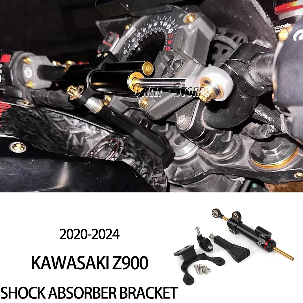 For KAWASAKI Z 900 z900 Z900 2020 2021 2022 2023 2024 Motorcycle CNC Steering Damper Stabilize Dampers Bracket Mounting Kit
For KAWASAKI Z 900 z900 Z900 2020 2021 2022 2023 2024 Motorcycle CNC Steering Damper Stabilize Dampers Bracket Mounting Kit