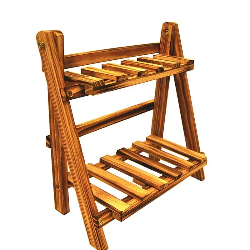 2-Tier Wood Plant Stand, Plant Display Rack, Ladder-Shaped Stand Shelf, Flowers Pot Holder for Indoor Outdoor Patio Garden
2-Tier Wood Plant Stand, Plant Display Rack, Ladder-Shaped Stand Shelf, Flowers Pot Holder for Indoor Outdoor Patio Garden
