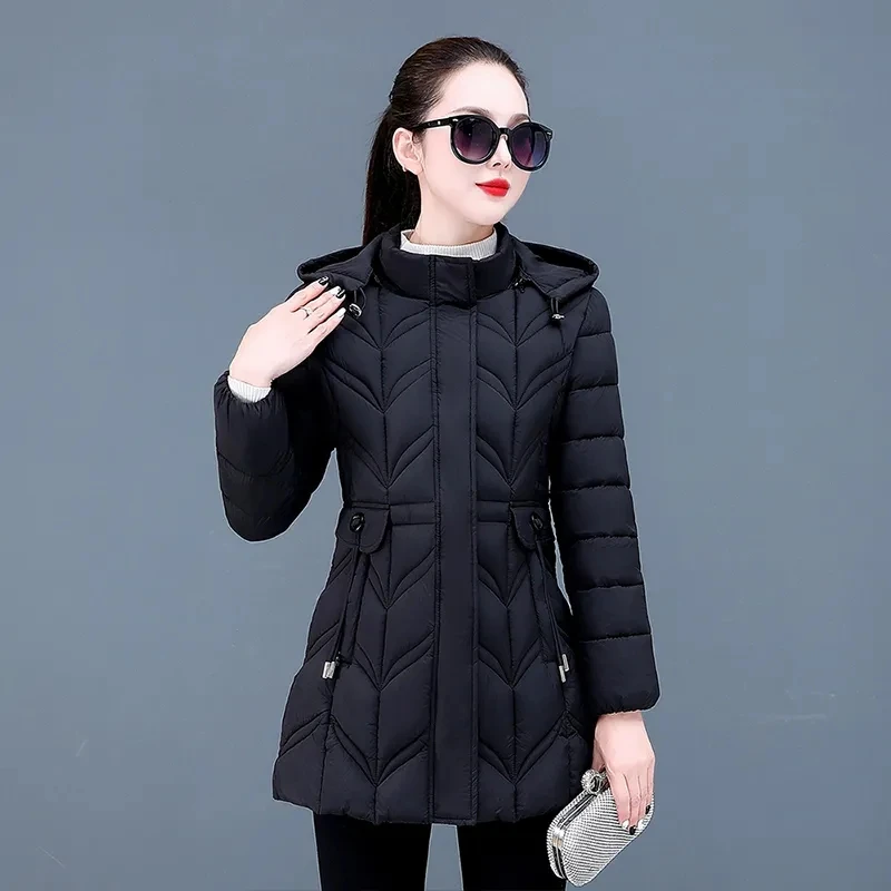 Fashion Winter Down Coat Women Parkas 2026 New Warm Cotton Padded Jacket Slim Casual Outerwear Thicken Overcoat Ladies Jackett
Fashion Winter Down Coat Women Parkas 2026 New Warm Cotton Padded Jacket Slim Casual Outerwear Thicken Overcoat Ladies Jackett