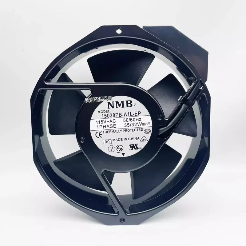 Вентилятор охлаждения S+ NMB 15038PB-A1L-EP-00 AC115V 17238 17 см
Вентилятор охлаждения S+ NMB 15038PB-A1L-EP-00 AC115V 17238 17 см