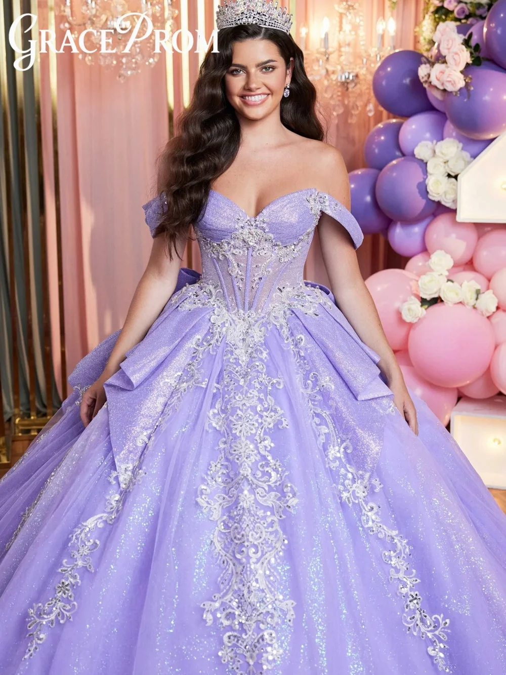 Романтичное лавандовое бальное платье с очаровательными 3D аппликациями и бисером, прозрачное платье для квинсеаньеры, элегантное платье без рукавов, Vestidos De 15 Años Q
Романтичное лавандовое бальное платье с очаровательными 3D аппликациями и бисером, прозрачное платье для квинсеаньеры, элегантное платье без рукавов, Vestidos De 15 Años Q