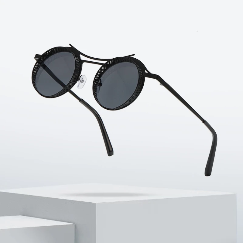 Personality Hollowed-out Mesh Round-framed Sunglasses Retro Steam Punk UV Resistant Beach Stage Performances UV400 Glasses
Personality Hollowed-out Mesh Round-framed Sunglasses Retro Steam Punk UV Resistant Beach Stage Performances UV400 Glasses