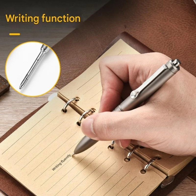 Metal Alloy Pen Outdoor Business Travel Pen with Clip For Camping Hiking Emergency And Office Writing Needs
Metal Alloy Pen Outdoor Business Travel Pen with Clip For Camping Hiking Emergency And Office Writing Needs