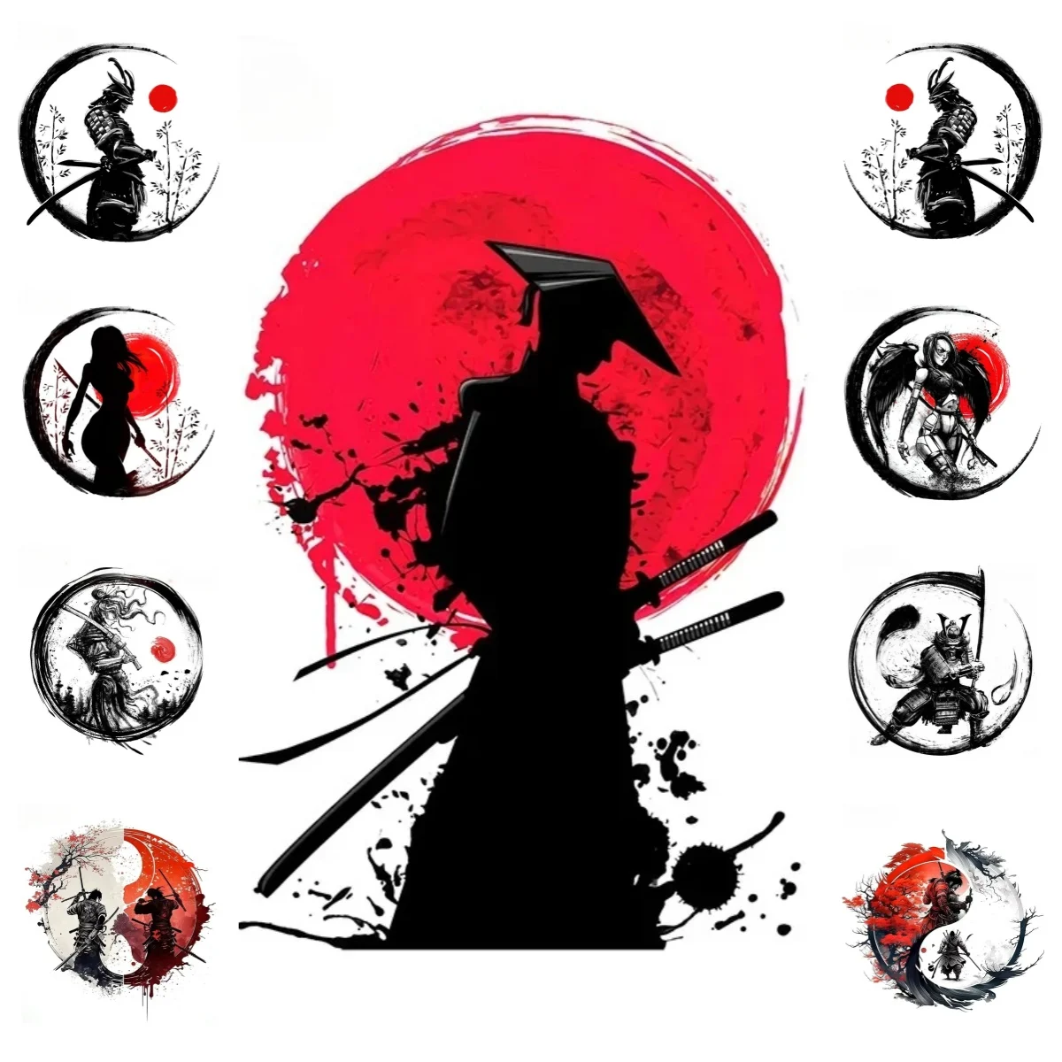 Personality Japanese Samurai Car Sticker Tuning Laptop Trunk Vinyl Decal Cover Scratches Waterproof PVC Wholesale
Personality Japanese Samurai Car Sticker Tuning Laptop Trunk Vinyl Decal Cover Scratches Waterproof PVC Wholesale