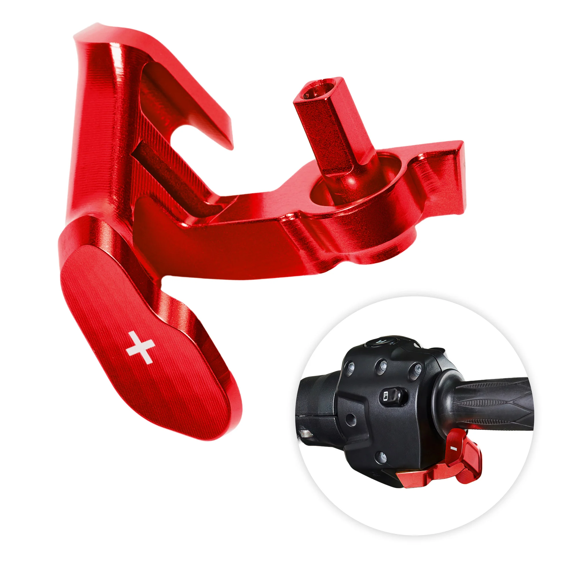 Motorcycle Red Aluminum Shifter Control Throttle Lever Thumb-Tap for Can Am Spyder F3 RT & Canyon XT/Canyon Redrock 2025 Model
Motorcycle Red Aluminum Shifter Control Throttle Lever Thumb-Tap for Can Am Spyder F3 RT & Canyon XT/Canyon Redrock 2025 Model