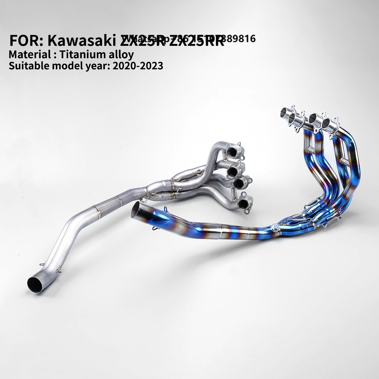 Ninja ZX-25R ZX25R 2020-2023 Alloy Full System Escape Modified Front Middle Link Pipe Silver/Blue/Brown
Ninja ZX-25R ZX25R 2020-2023 Alloy Full System Escape Modified Front Middle Link Pipe Silver/Blue/Brown