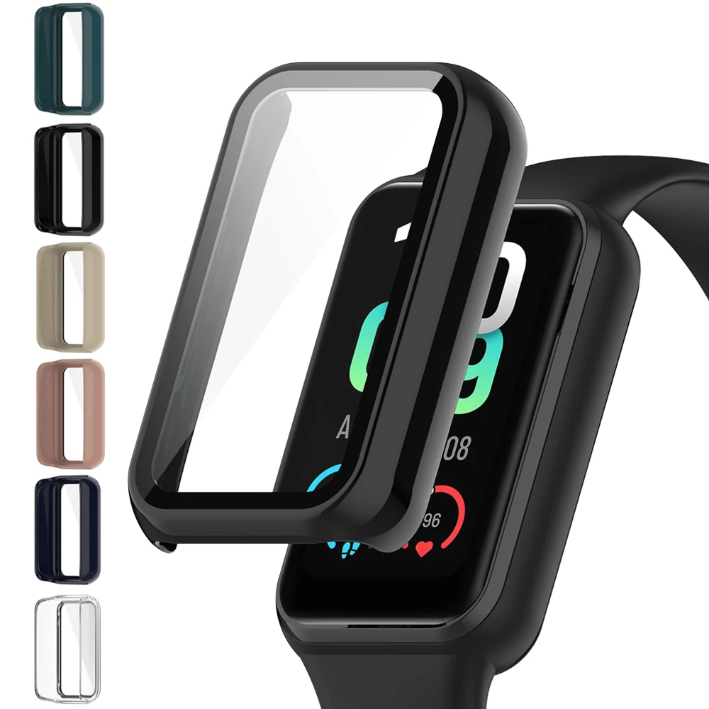 Чехол для часов, защитный чехол для Huami Amazfit Band 7, жесткая рамка из поликарбоната + закаленное стекло, чехол с полным покрытием, чехол для Amazfit Band7
Чехол для часов, защитный чехол для Huami Amazfit Band 7, жесткая рамка из поликарбоната + закаленное стекло, чехол с полным покрытием, чехол для Amazfit Band7