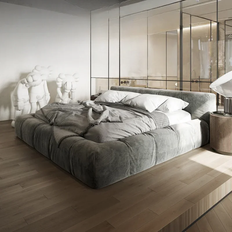 Queen Size Headboard Bed Frame Luxury Support Minimalist Aesthetic Bed Frame Hotel Princess Cama Matrimonial Bedroom Furniture
Queen Size Headboard Bed Frame Luxury Support Minimalist Aesthetic Bed Frame Hotel Princess Cama Matrimonial Bedroom Furniture