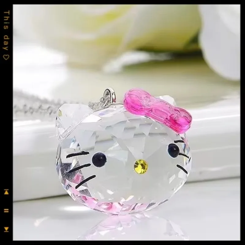 hello kiity anime peripheral crystal cute cat head necklace pendant jewelry necklace beads girl birthday gift wholesale kawaii
hello kiity anime peripheral crystal cute cat head necklace pendant jewelry necklace beads girl birthday gift wholesale kawaii
