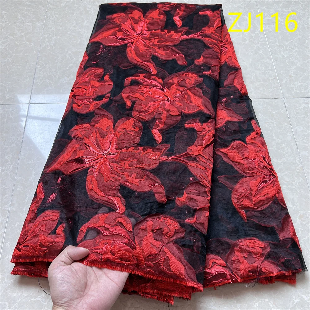 2026 African Nigerian Tulle Lace Fabric Organza Embroidery Guipure Party Gown Brocade Sequins High Quality 5Yards ZJ116
2026 African Nigerian Tulle Lace Fabric Organza Embroidery Guipure Party Gown Brocade Sequins High Quality 5Yards ZJ116