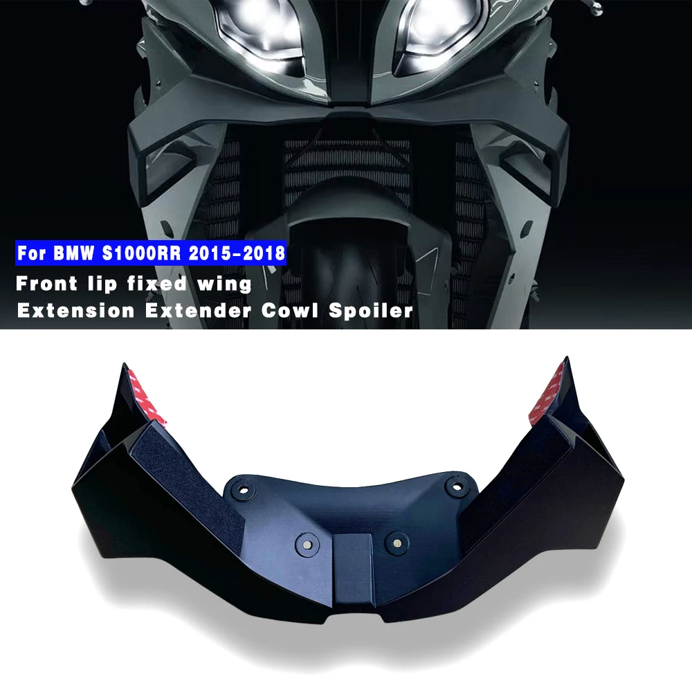 For BMW S1000RR 2015 2016 2017 2018 Motorcycle Lower Wing Cover Protector Aerodynamic Winglets Pneumatic Front Fairing Wing