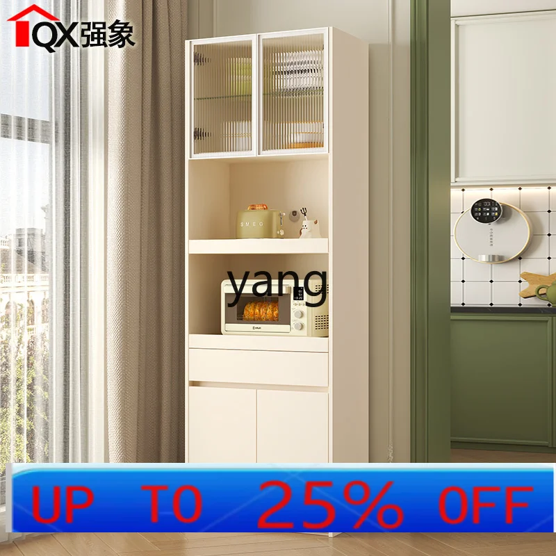 LHH cream wind arc door corner side cabinet against the wall integrated kitchen locker
LHH cream wind arc door corner side cabinet against the wall integrated kitchen locker