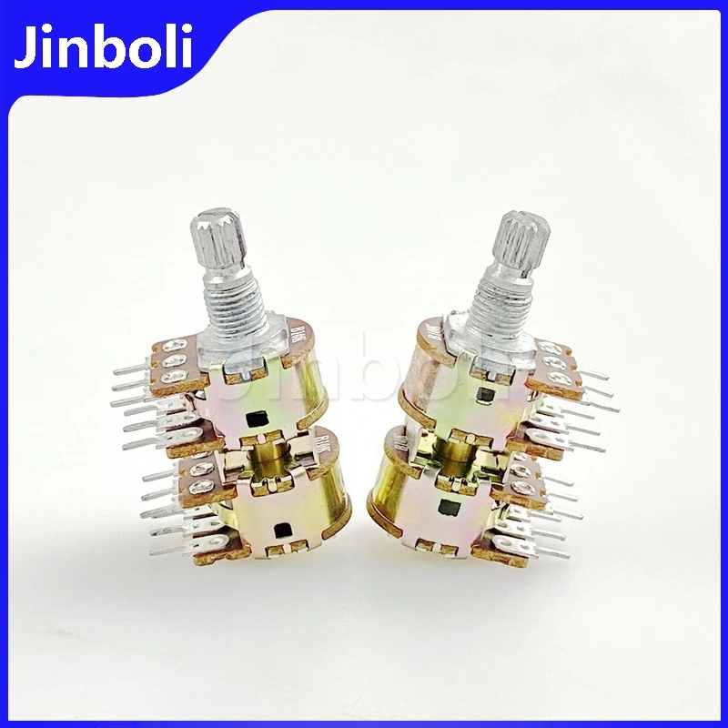 1PCS 16 Type B10K 4-link multi-link Amplifier Audio Coaxial multi-channel Volume Potentiometer 15mm Handle
1PCS 16 Type B10K 4-link multi-link Amplifier Audio Coaxial multi-channel Volume Potentiometer 15mm Handle