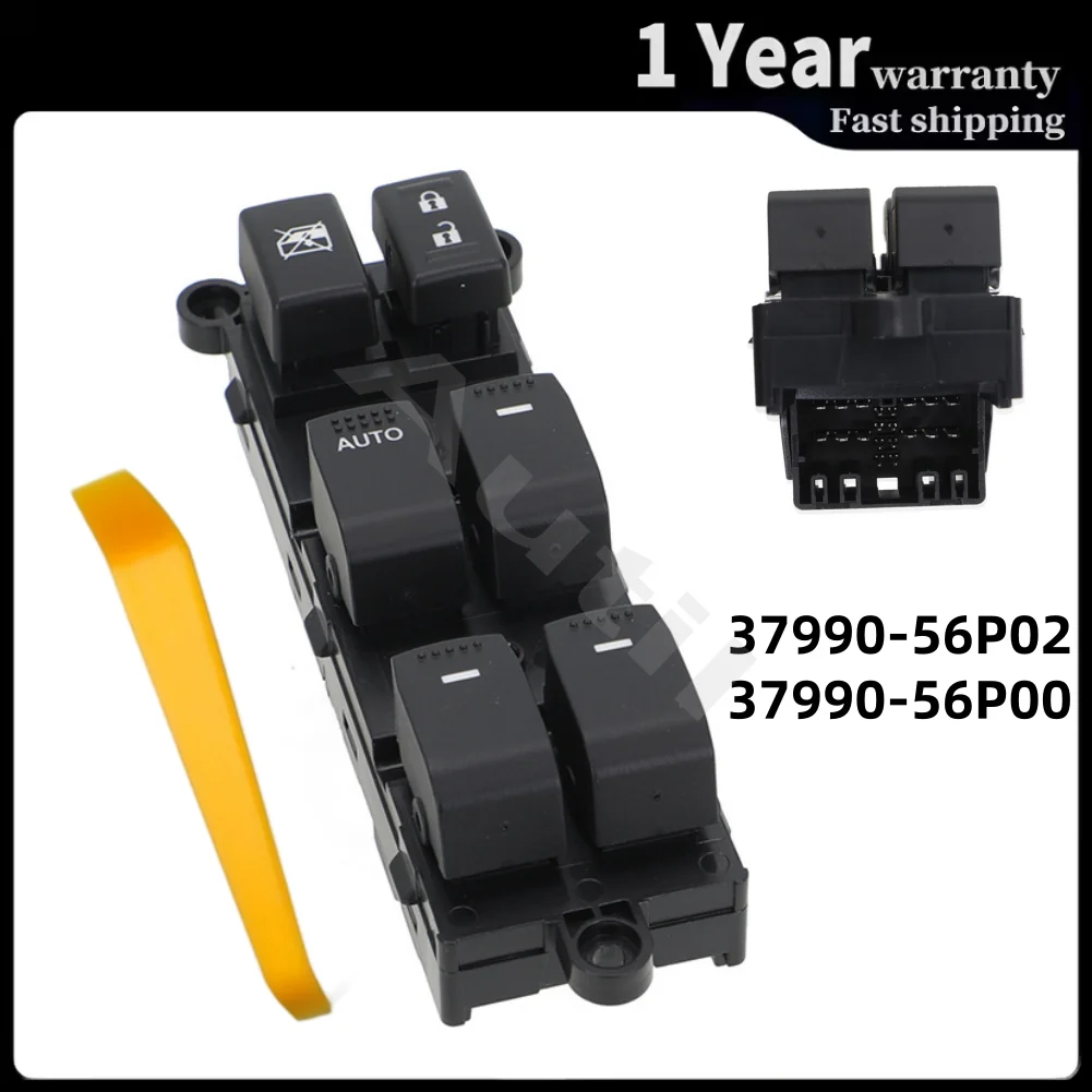 37990-56P00 37990-56P02 12+8Pin Illuminated Master Power Window Switch for Suzuki Grand Vitara Front Left Car Accessories
37990-56P00 37990-56P02 12+8Pin Illuminated Master Power Window Switch for Suzuki Grand Vitara Front Left Car Accessories