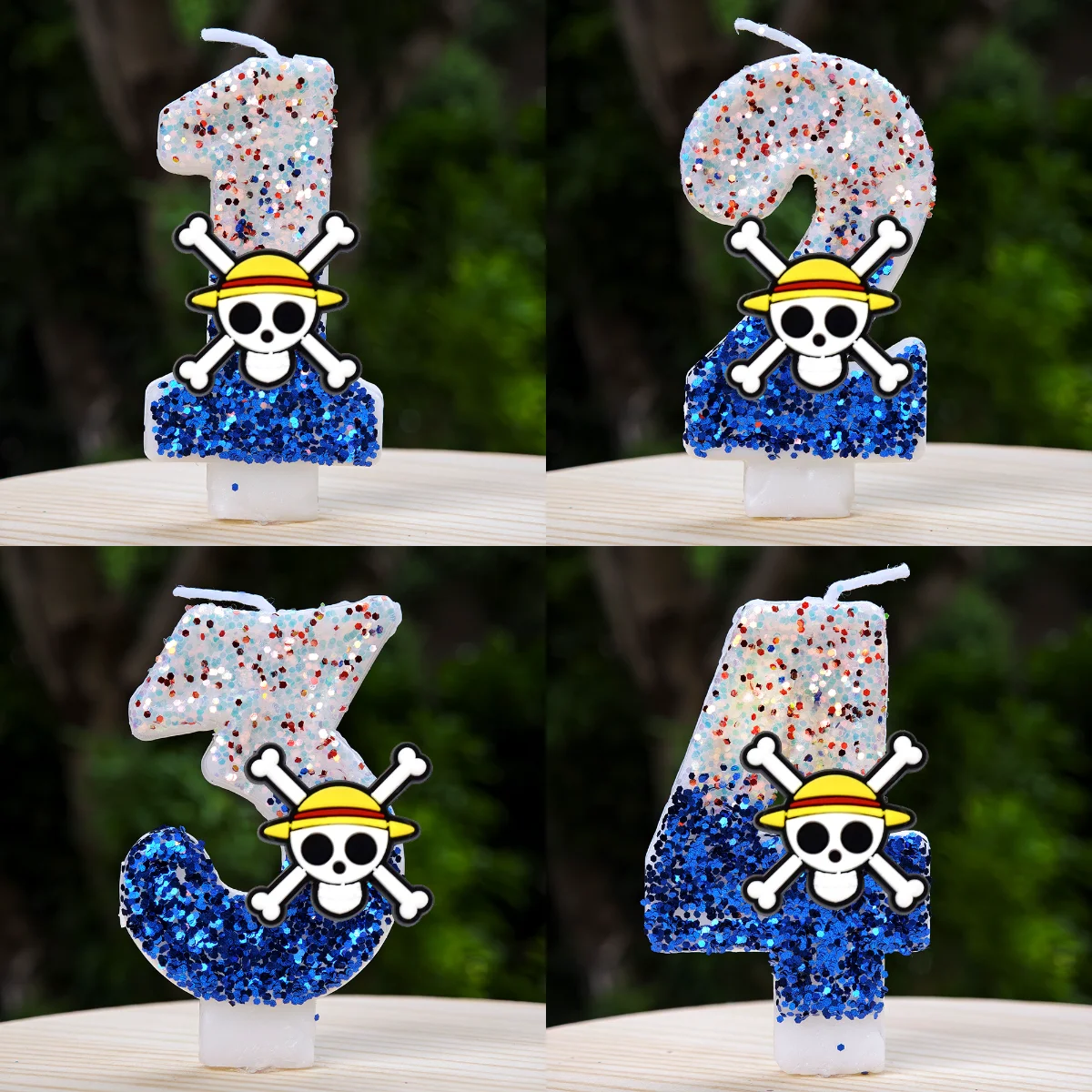 One Piece Cartoon Birthday Candles Cake Decor Party Supplies for Children Birthday Party
One Piece Cartoon Birthday Candles Cake Decor Party Supplies for Children Birthday Party