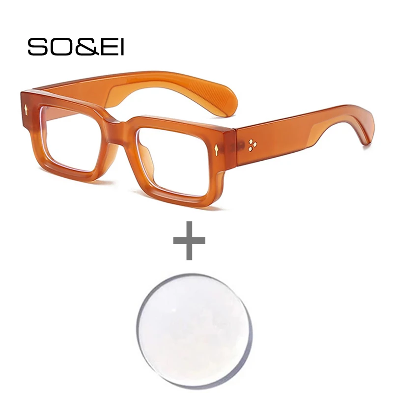 SO & EI модные женские квадратные очки по рецепту ретро с заклепками мужские очки для близорукости/дальнозоркости/прогрессивные оптические зеленые розовые очки
SO & EI модные женские квадратные очки по рецепту ретро с заклепками мужские очки для близорукости/дальнозоркости/прогрессивные оптические зеленые розовые очки