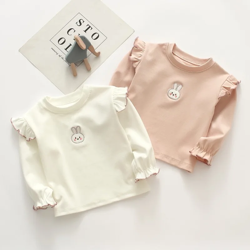 Baby Girl Long Sleeved T-shirt for Spring and Autumn Wear, Baby Top Made of Pure Cotton Princess Shirt, Girls' Base Shirt Stitch
Baby Girl Long Sleeved T-shirt for Spring and Autumn Wear, Baby Top Made of Pure Cotton Princess Shirt, Girls' Base Shirt Stitch