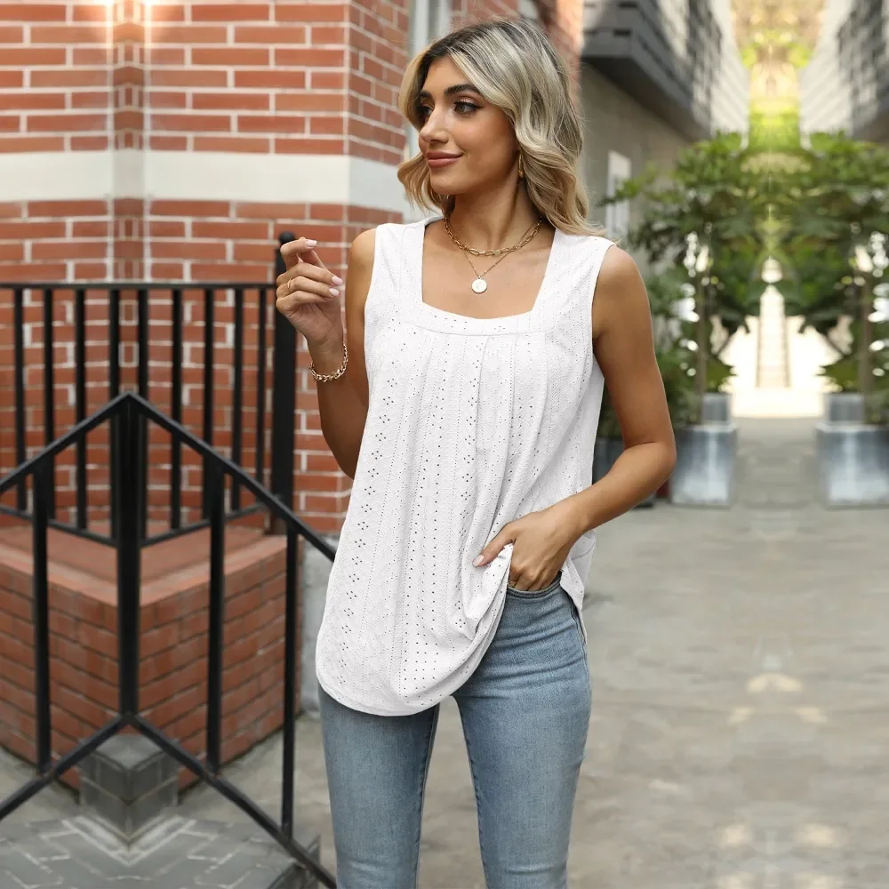 Women's Blouses & Shirts for Women Elegant Clothes Korean Sleeveless Sun Top Black Summer Clothing
Women's Blouses & Shirts for Women Elegant Clothes Korean Sleeveless Sun Top Black Summer Clothing