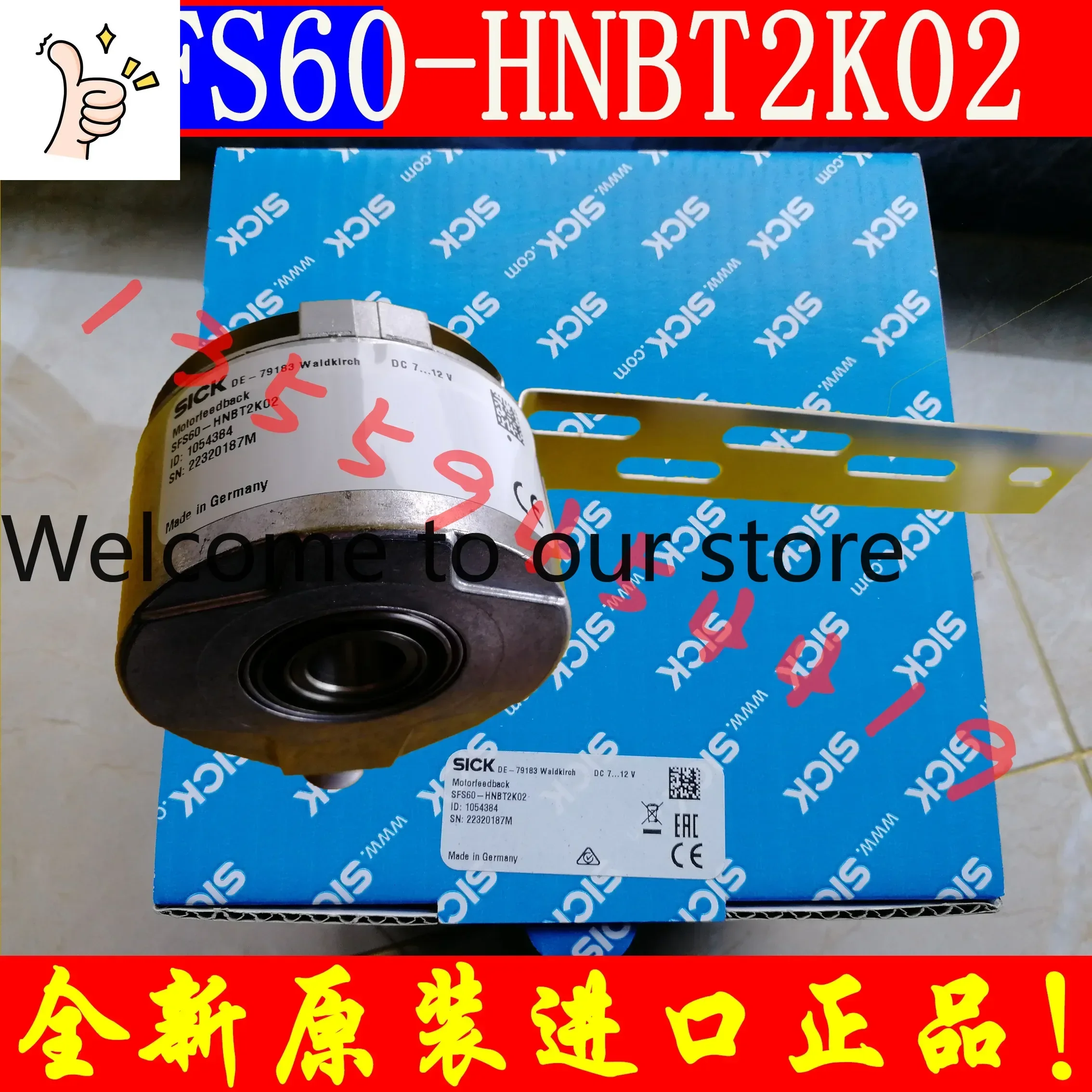 2026.4 Энкодер SICK 1054384 SFS60-HNBT2K02 Оригинальный импортный подлинный товар с бесплатной доставкой
2026.4 Энкодер SICK 1054384 SFS60-HNBT2K02 Оригинальный импортный подлинный товар с бесплатной доставкой