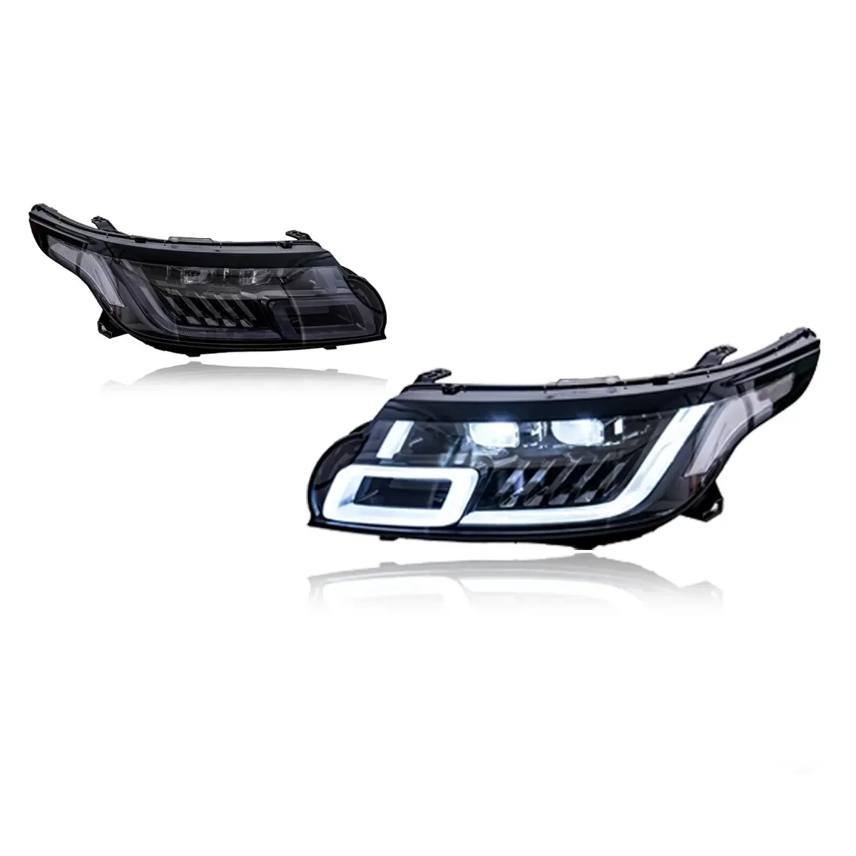 Car Headlight Assembly For Land Range Rover Sport 2014-2018 Upgrade Modified TO NEW Dynamic Turn Signal LED Headlight
Car Headlight Assembly For Land Range Rover Sport 2014-2018 Upgrade Modified TO NEW Dynamic Turn Signal LED Headlight