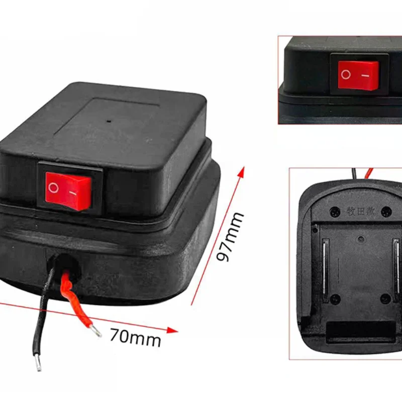 Hot Sale For MT 18V/21V Lithium Battery Holder Battery Connector With Cable Power Tool Connector Adapter DIY Adapter
Hot Sale For MT 18V/21V Lithium Battery Holder Battery Connector With Cable Power Tool Connector Adapter DIY Adapter