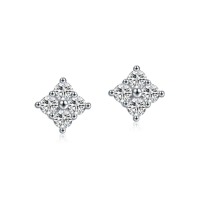 Apexelle Delicate Jewelry 925 Sterling Silver Stud Earrings Inlaid Moissanite Square Ear Earring For Women Jewelry
Apexelle Delicate Jewelry 925 Sterling Silver Stud Earrings Inlaid Moissanite Square Ear Earring For Women Jewelry