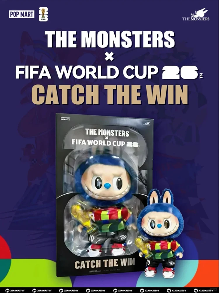 NEW POPMART Labubu World Cup Limitation Vinyl Plush Big Doll Collectible Toy World Cup Limited Edition Labubu Gift For Fans
NEW POPMART Labubu World Cup Limitation Vinyl Plush Big Doll Collectible Toy World Cup Limited Edition Labubu Gift For Fans