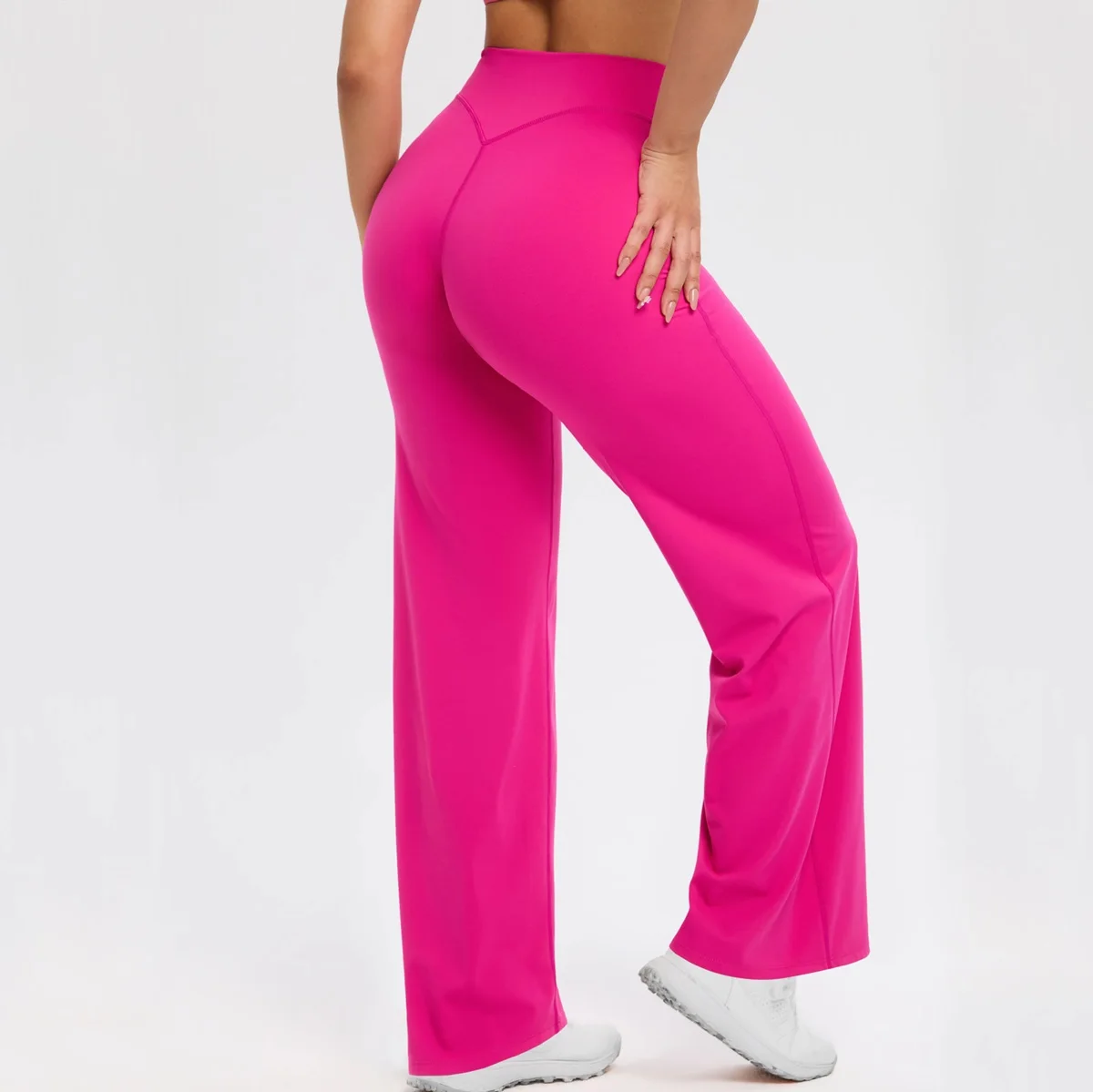 Straight Leg Bottoms Women's V Shape Hip Yoga Pants Stretchy Butt Lift Gym Leggings Naked Feel Running Sports Pilates Trousers
Straight Leg Bottoms Women's V Shape Hip Yoga Pants Stretchy Butt Lift Gym Leggings Naked Feel Running Sports Pilates Trousers