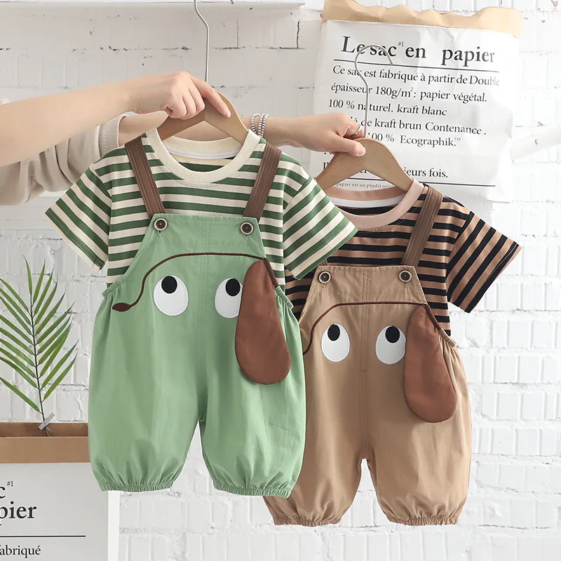 Summer newborn baby clothing for toddler infant boys girls outfits set striped T-shirt pants suit babies birthday clothes sets
Summer newborn baby clothing for toddler infant boys girls outfits set striped T-shirt pants suit babies birthday clothes sets