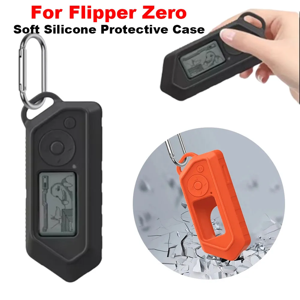 For Flipper Zero Full Soft Silicone Protective Case with Carabiner Compatible with Flipper Zero Device Cover Game Accessory
For Flipper Zero Full Soft Silicone Protective Case with Carabiner Compatible with Flipper Zero Device Cover Game Accessory