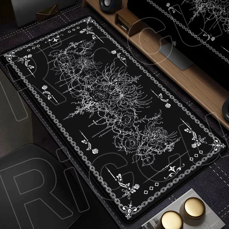 HD Gothic Pattern Black Mouse Pad Large Computer Office Game Table XXL Rubber Anti-slip Stitched Keyboard Long Desk Mat MousePad
HD Gothic Pattern Black Mouse Pad Large Computer Office Game Table XXL Rubber Anti-slip Stitched Keyboard Long Desk Mat MousePad