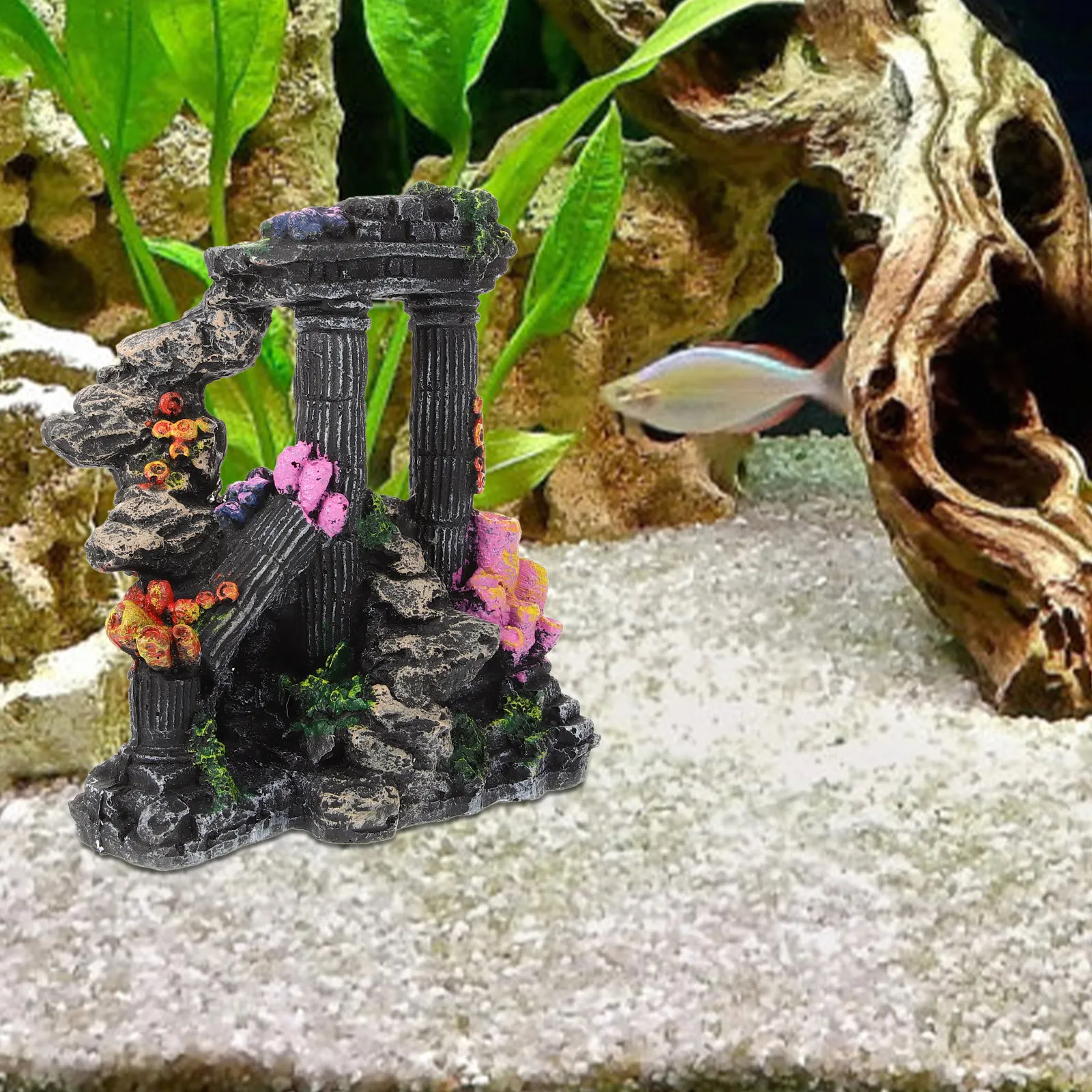 Декоративная колонна в римском стиле для аквариума, украшение из смолы для аквариума, ландшафтный декор для дома, стола, шкафа, микросада, натуральный теплый оттенок
Декоративная колонна в римском стиле для аквариума, украшение из смолы для аквариума, ландшафтный декор для дома, стола, шкафа, микросада, натуральный теплый оттенок