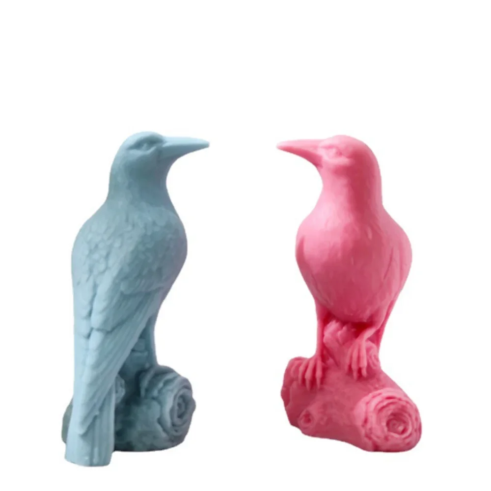 3D Branch Crow Candle Silicone Mold DIY Handmade Aroma Candle Creative Crow Desktop Home Furnishings Epoxy Resin Molds
3D Branch Crow Candle Silicone Mold DIY Handmade Aroma Candle Creative Crow Desktop Home Furnishings Epoxy Resin Molds