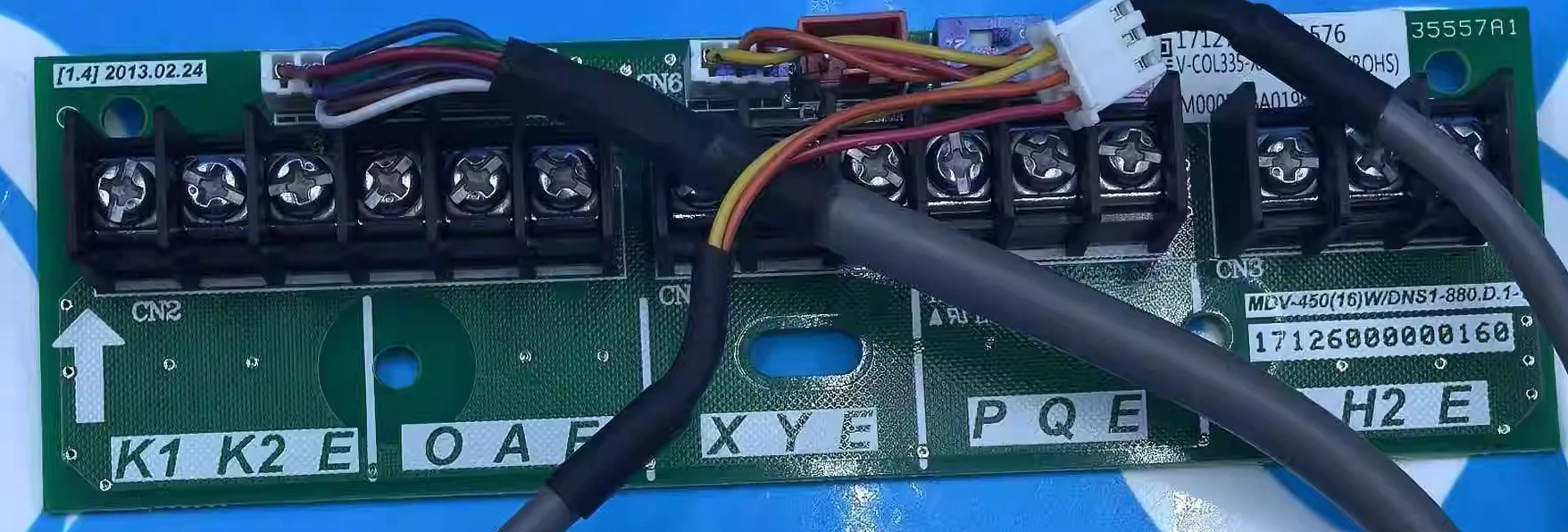 17127000001576 Suitable for Midea air conditioner communication adapter board MDV-450 (16) W/DNS1-880.D.1-1
17127000001576 Suitable for Midea air conditioner communication adapter board MDV-450 (16) W/DNS1-880.D.1-1