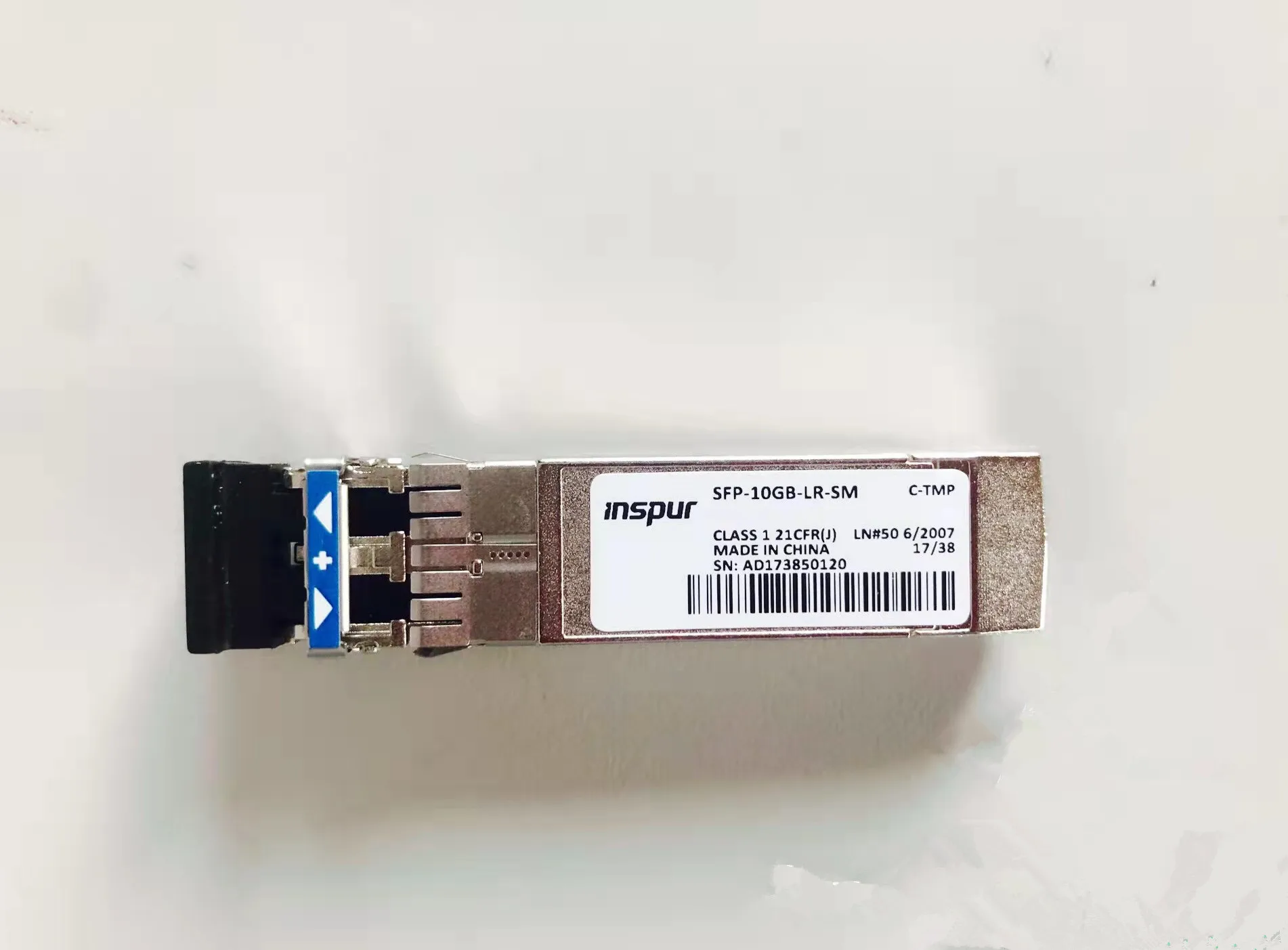 INSPUR SFP 10GB/SFP-10GB-LR-SM 10G 1310NM SFP+ Single-mode optical transceiver/inspur 10g sfp lr fiber switch/fiber module sfp
INSPUR SFP 10GB/SFP-10GB-LR-SM 10G 1310NM SFP+ Single-mode optical transceiver/inspur 10g sfp lr fiber switch/fiber module sfp