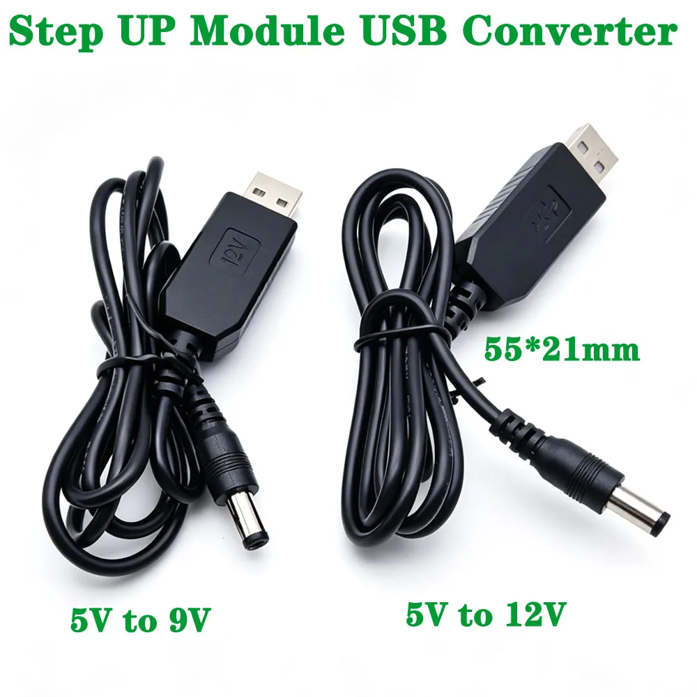 1A DC 5521 USB A Power Bank Charging Cable Connector DC 5V 9V 12V etc USB Cable Boost Converter Boost Cable Adapter
1A DC 5521 USB A Power Bank Charging Cable Connector DC 5V 9V 12V etc USB Cable Boost Converter Boost Cable Adapter