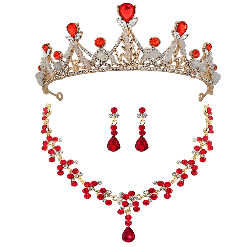 12 Children Crown Necklace Ear Jacket Set Rhinestone Headband Hair Accessories Birthday Party Toys Toddler Crowns Kids Jewelry
12 Children Crown Necklace Ear Jacket Set Rhinestone Headband Hair Accessories Birthday Party Toys Toddler Crowns Kids Jewelry