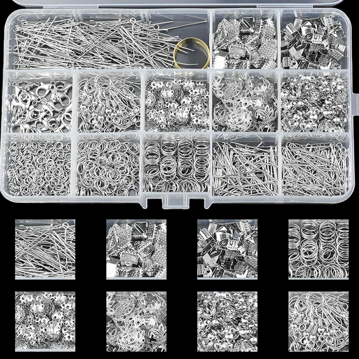 1 комплект, коробка серебристого цвета, 9 булавок, подставка для сережек, застежка-лобстер для изготовления ювелирных изделий, браслет, ожерелье, брелок-капля, аксессуары «сделай сам»
1 комплект, коробка серебристого цвета, 9 булавок, подставка для сережек, застежка-лобстер для изготовления ювелирных изделий, браслет, ожерелье, брелок-капля, аксессуары «сделай сам»