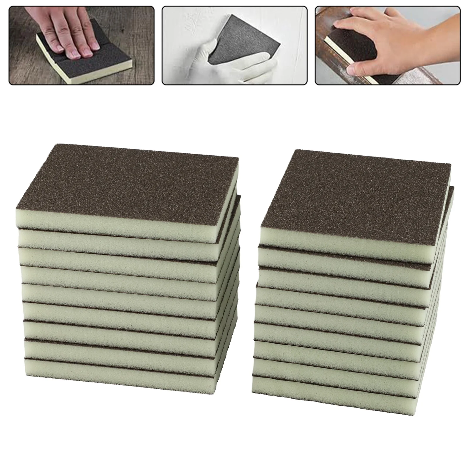18pcs Sanding Sponge Blocks Grit 80-220 Washable Sanding Sponges For Wood Plastic Metal Grinding Sandpaper Sponge Sand Brick
18pcs Sanding Sponge Blocks Grit 80-220 Washable Sanding Sponges For Wood Plastic Metal Grinding Sandpaper Sponge Sand Brick