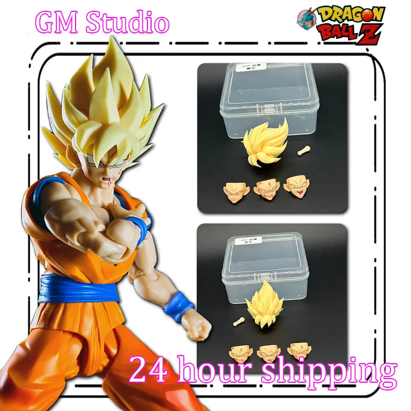In Stock GM Studio Goku Head Sculpt Dragon Ball Super Saiyan Son Goku Head Accessories 1/12 Action Figure Toy Collection Gifts
In Stock GM Studio Goku Head Sculpt Dragon Ball Super Saiyan Son Goku Head Accessories 1/12 Action Figure Toy Collection Gifts