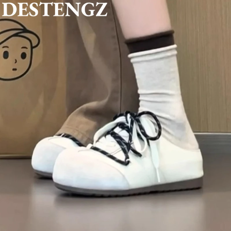 Flat Platform Slippers Mules Shoes Women Sandals Sneakers Woman Flip Flops Slingback 2025 Trend Summer Lace-Up Sandalias Comfort
Flat Platform Slippers Mules Shoes Women Sandals Sneakers Woman Flip Flops Slingback 2025 Trend Summer Lace-Up Sandalias Comfort
