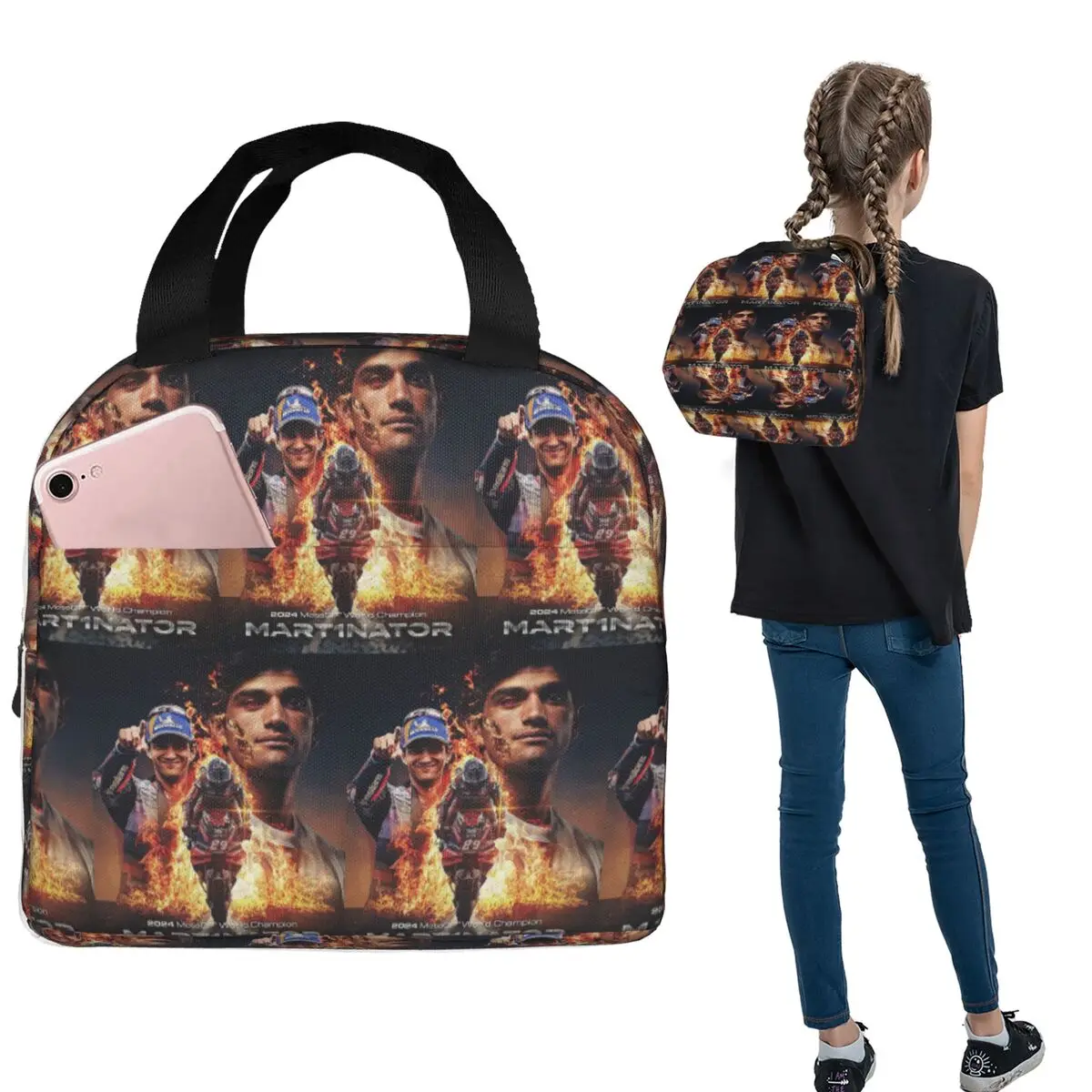 Jorge Martin Number 89 Insulated Lunch Bag for Women Kids Portable Food Boxes Thermal Lunch Box Tote
Jorge Martin Number 89 Insulated Lunch Bag for Women Kids Portable Food Boxes Thermal Lunch Box Tote