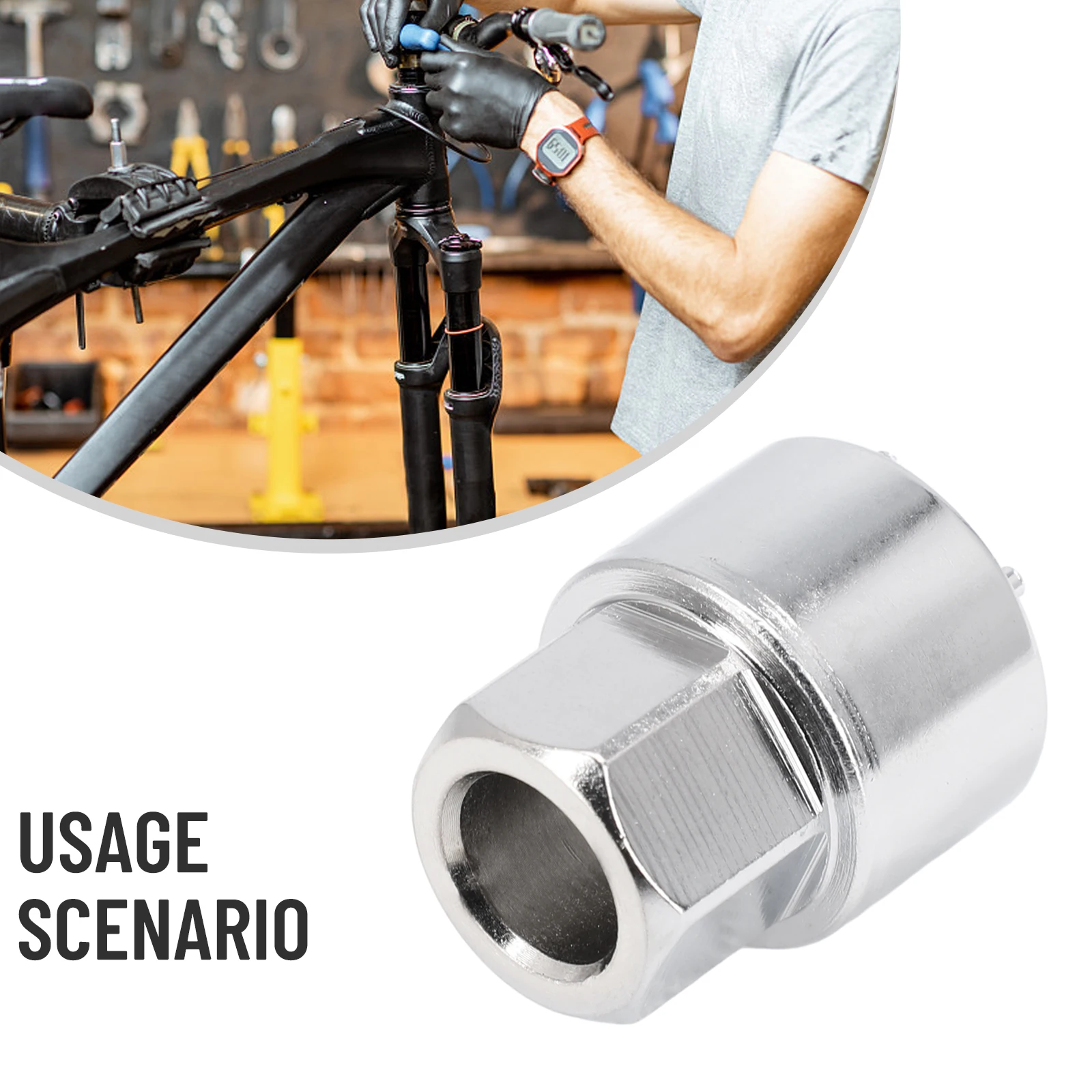 Bike Crankset End Cap Bolt Extractor For FSA Bicycle Chain Ring Crankshaft Screws Remover Cycling Crank Wrench Maintenance Tool
Bike Crankset End Cap Bolt Extractor For FSA Bicycle Chain Ring Crankshaft Screws Remover Cycling Crank Wrench Maintenance Tool