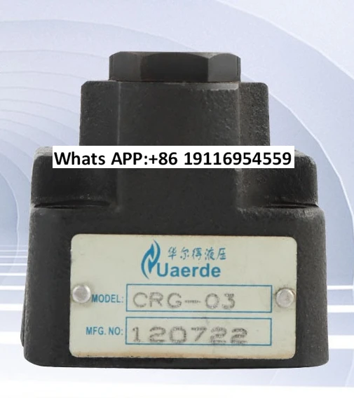 Hydraulic punching machine CRG-03 check valve counterflow valve hydraulic system common valve check right angle
Hydraulic punching machine CRG-03 check valve counterflow valve hydraulic system common valve check right angle