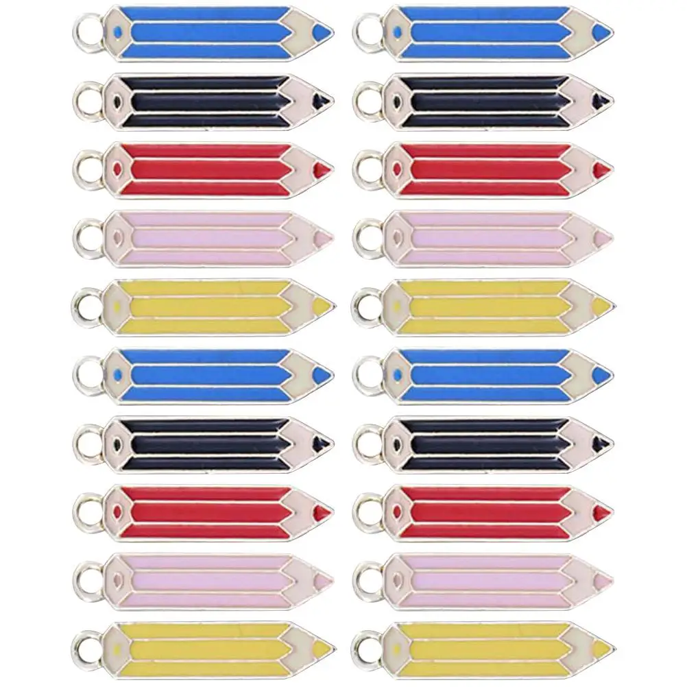 50 Pcs Shaped Small Alloy Charms For Bracelet Making Pendants for Necklace Earring DIY Craft Pencil Charms Accessories
50 Pcs Shaped Small Alloy Charms For Bracelet Making Pendants for Necklace Earring DIY Craft Pencil Charms Accessories