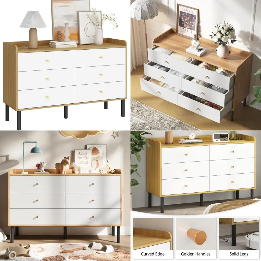 Детская мебель для спальни: Комод с 6 ящиками и ручками, из массива дерева, подходит для прихожей, коридора и детской комнаты, белый цвет.
Детская мебель для спальни: Комод с 6 ящиками и ручками, из массива дерева, подходит для прихожей, коридора и детской комнаты, белый цвет.
